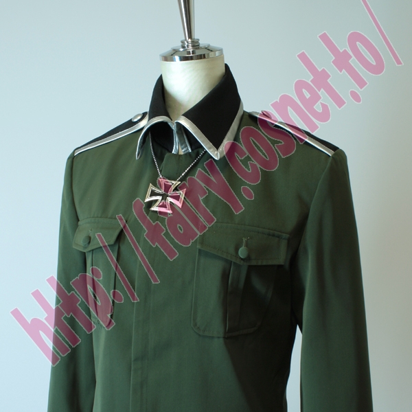 コスプレ衣装】ヘタリア ドイツ（ルートヴィッヒ）軍服風