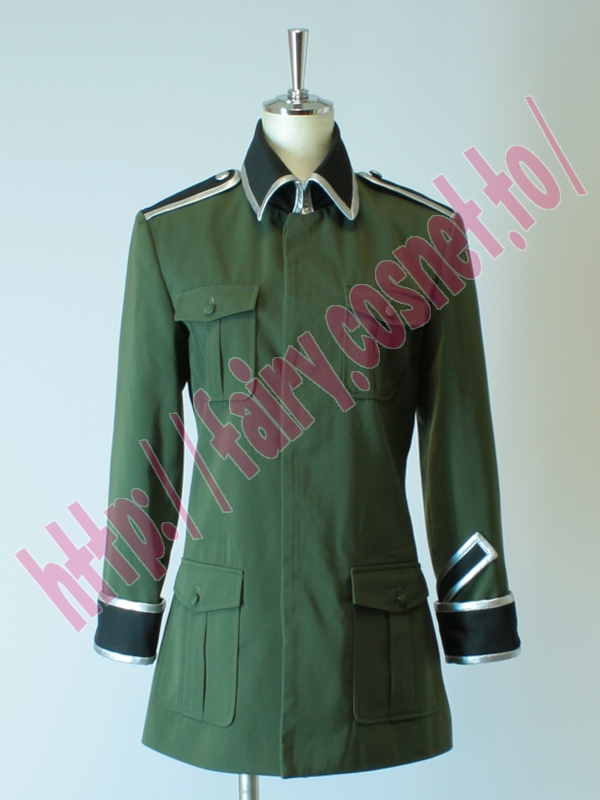 2025激安通販 コスプレ衣装】ヘタリア ドイツ（ルートヴィッヒ）軍服風 コスプレ衣装